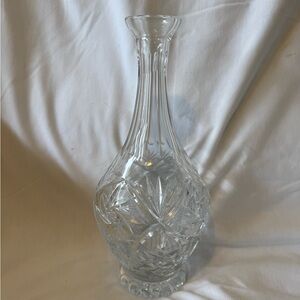 Elegant Clear Crystal decanter/vase